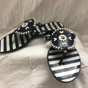 Jack Rogers jelly sandals